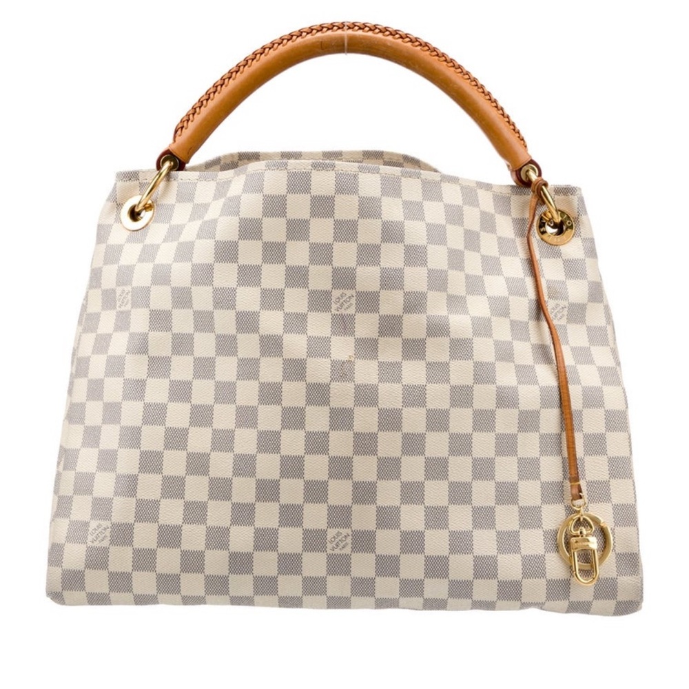 Authentic Louis Vuitton Damier Azur Artsy MM - Picture 5 of 10